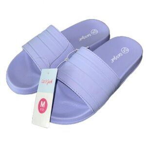 Cat and Jack Target Lavender/Purple Slide Sandals Kids 2/3 (M) New with Tags